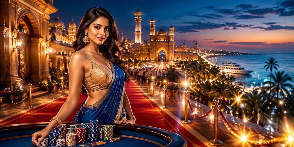 Lucknow old city cricket betting atmosphere with blue and gold clothes